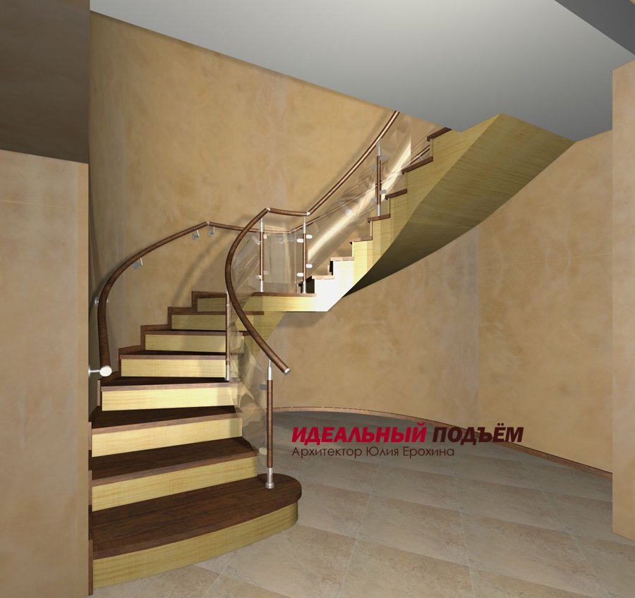 проект лестницы металлокаркас