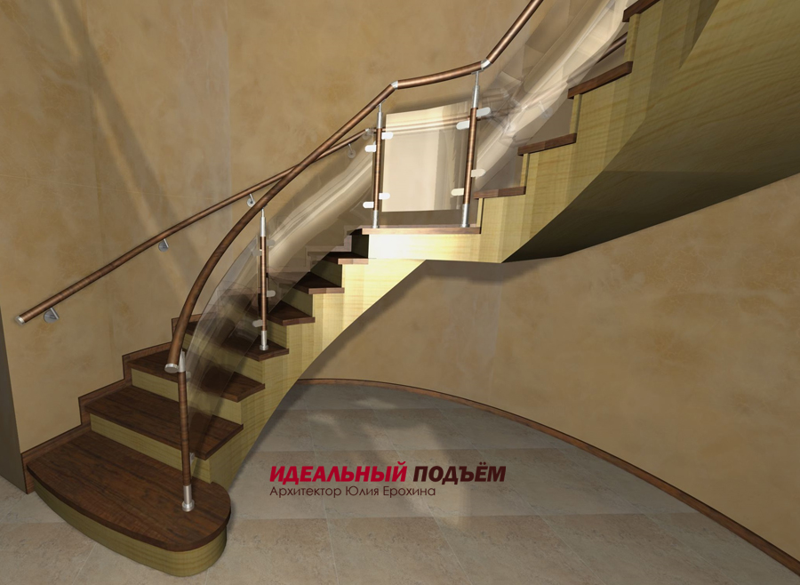 проект лестницы металлокаркас